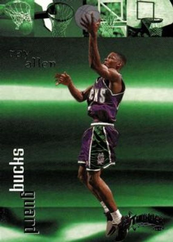 Ray Allen 1998 SkyBox Thunder #104 Base RAW