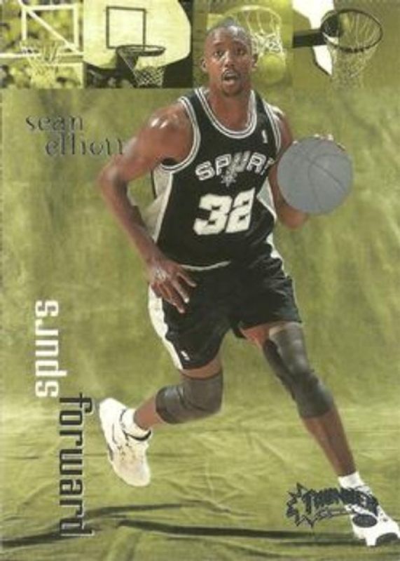 Sean Elliott 1998 SkyBox Thunder #40 Base RAW