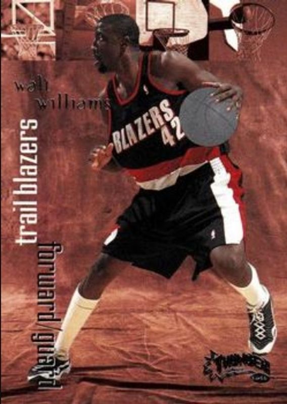 Walt Williams 1998 SkyBox Thunder #20 Base RAW
