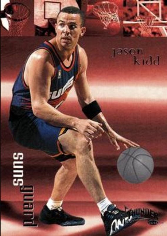 Jason Kidd 1998 SkyBox Thunder #111 Base RAW