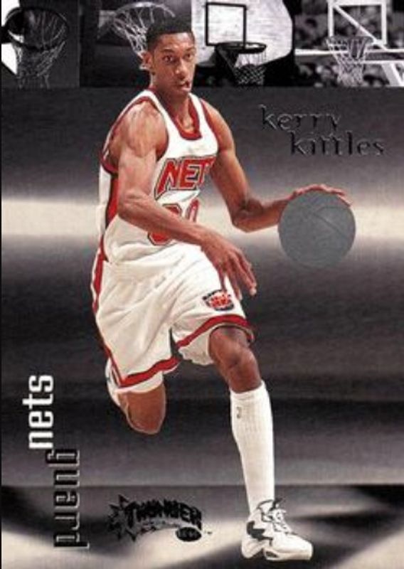 Kerry Kittles 1998 SkyBox Thunder #1 Base RAW