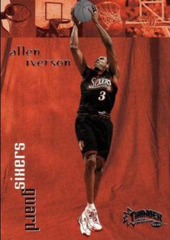 Allen Iverson 1998 SkyBox Thunder #117 Base RAW