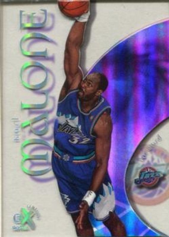 Karl Malone 1998 SkyBox E-X Century #15 Base RAW