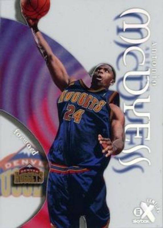 Antonio McDyess 1998 SkyBox E-X Century #55 Base RAW