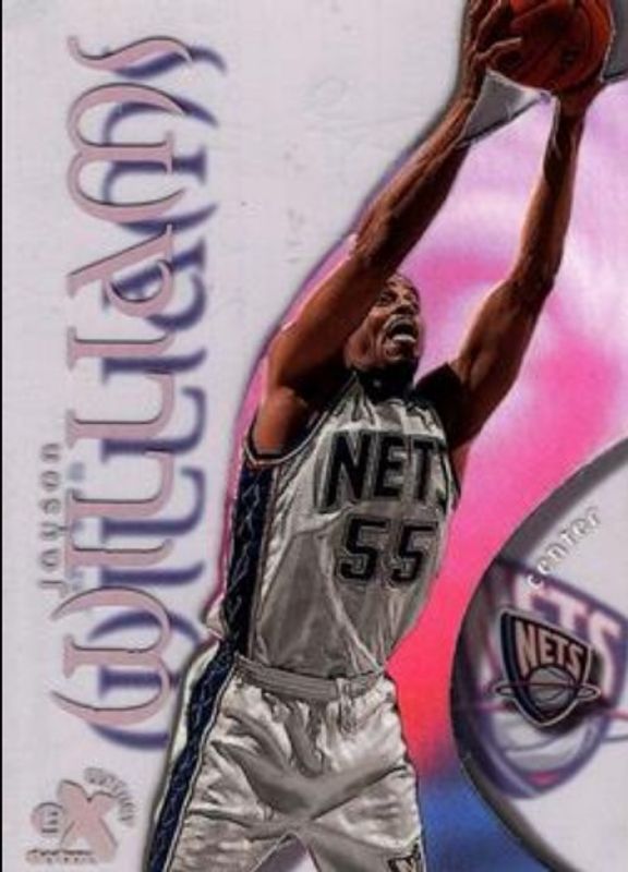 Jayson Williams 1998 SkyBox E-X Century #42 Base RAW