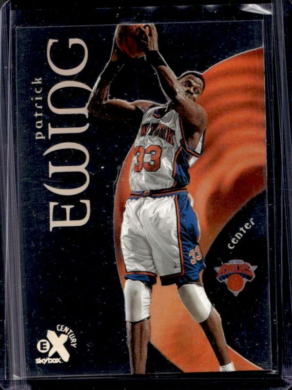 Patrick Ewing 1998 SkyBox E-X Century #24 Base RAW