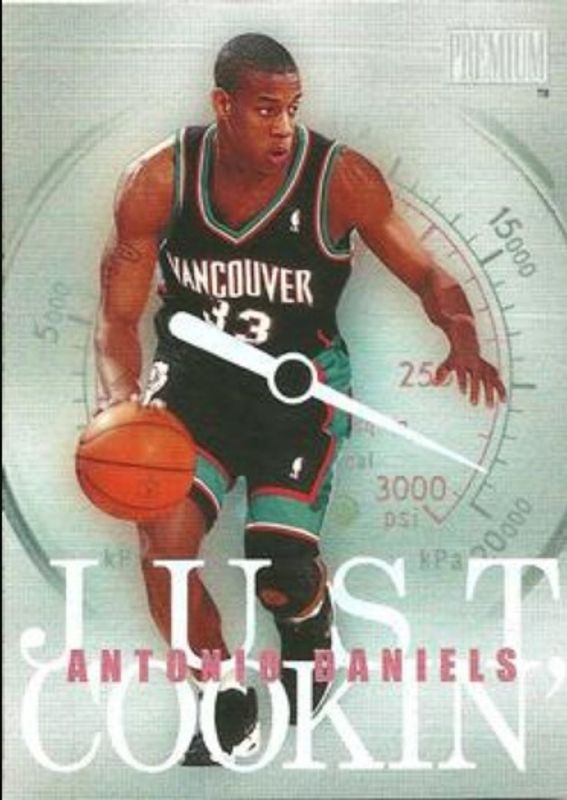 Antonio Daniels 1998 SkyBox Premium #8-JC Just Cookin' RAW