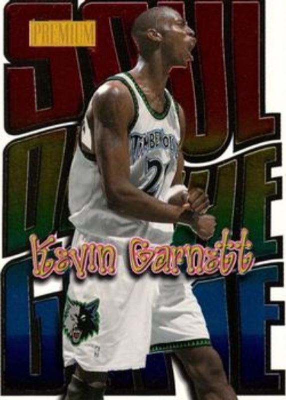 Kevin Garnett 1998 SkyBox Premium #7-SG Soul of the Game RAW