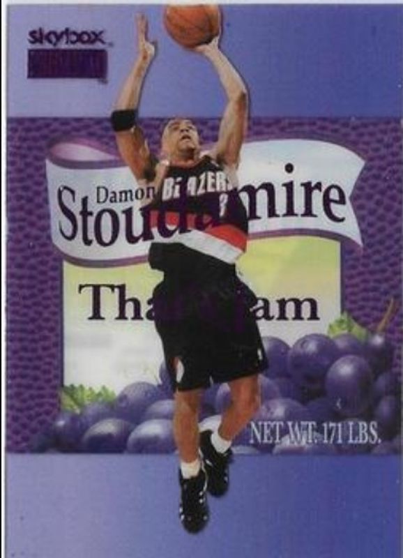 Damon Stoudamire 1998 SkyBox Premium #9-TJ That's Jam RAW