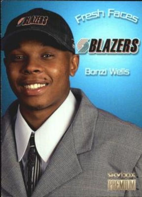 Bonzi Wells 1998 SkyBox Premium #10-FF Fresh Faces Rookie RAW