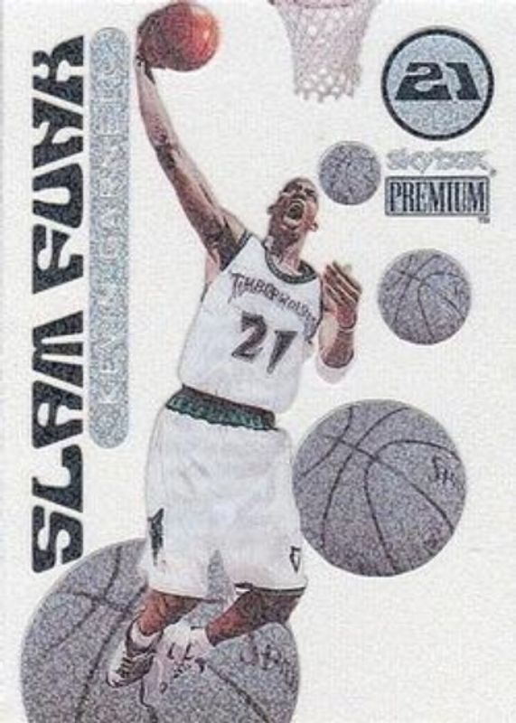 Kevin Garnett 1998 SkyBox Premium #2-SF Slam Funk RAW