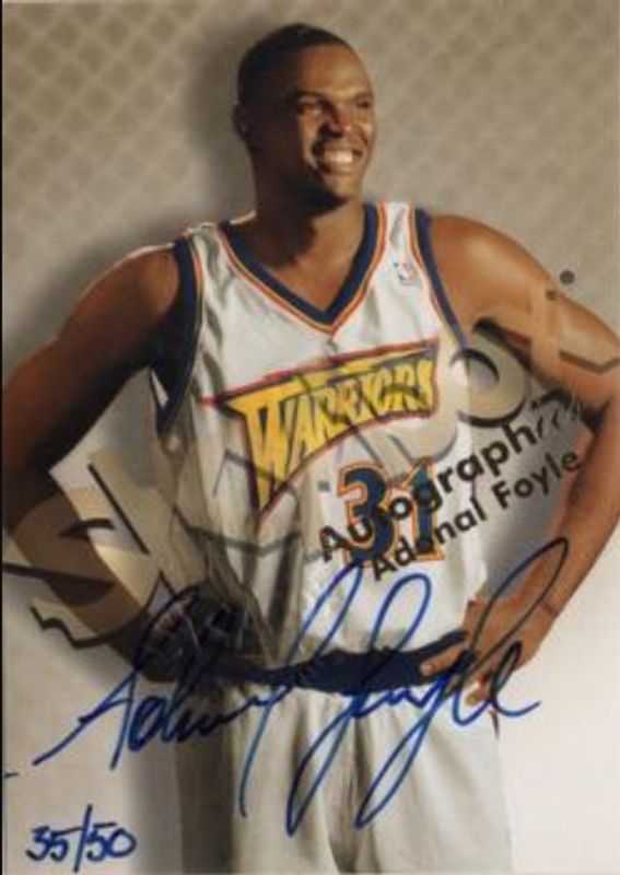 1998 Skybox Premium Autographics Blue /50