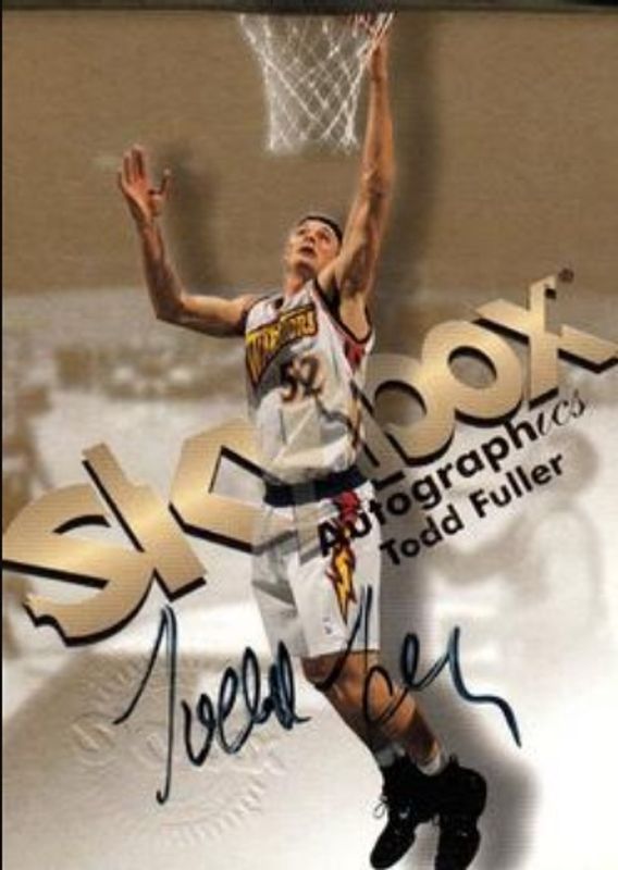 Todd Fuller 1998 SkyBox Premium Autographics RAW