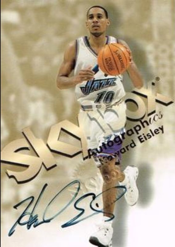 Howard Eisley 1998 SkyBox Premium Autographics RAW