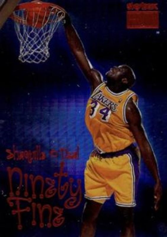 Shaquille O'Neal 1998 Skybox Premium #212 Star Rubies /50 RAW