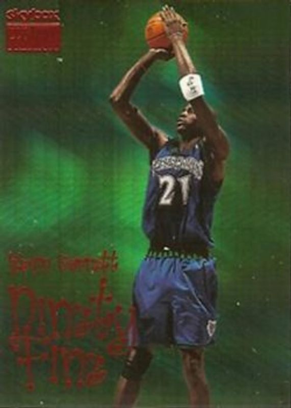 Kevin Garnett 1998 SkyBox Premium #218 Star Rubies /50 RAW