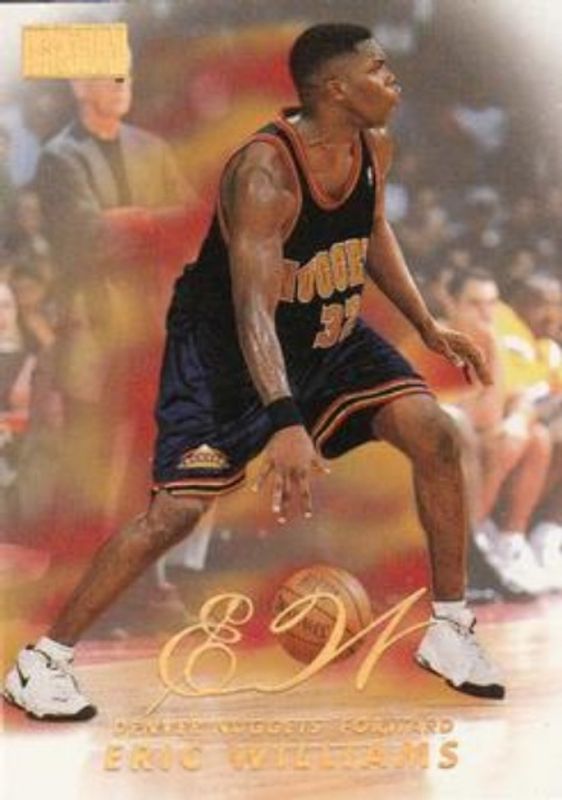 Eric Williams 1998 SkyBox Premium #9 Base RAW
