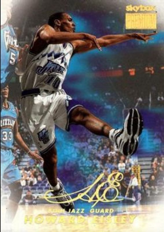 Howard Eisley 1998 SkyBox Premium #181 Base RAW