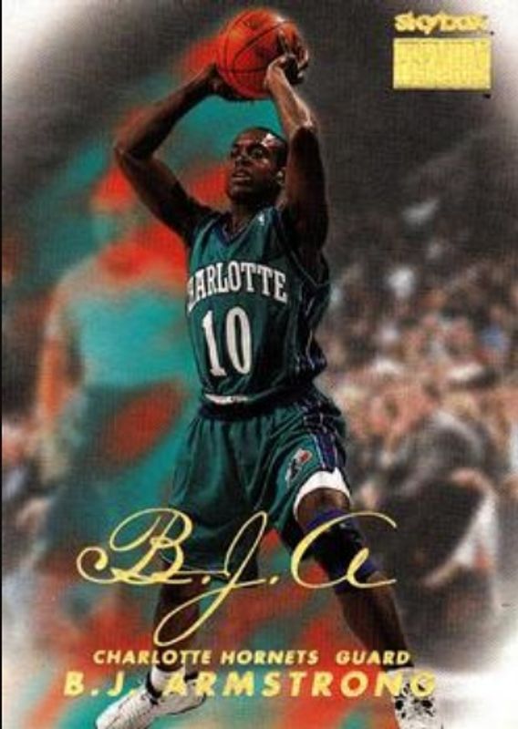 BJ Armstrong 1998 SkyBox Premium #152 Base RAW