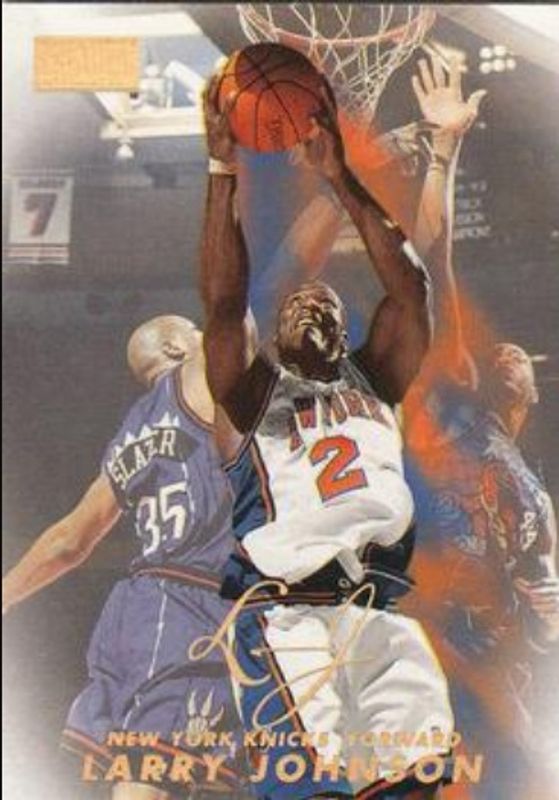 Larry Johnson 1998 SkyBox Premium #63 Base RAW