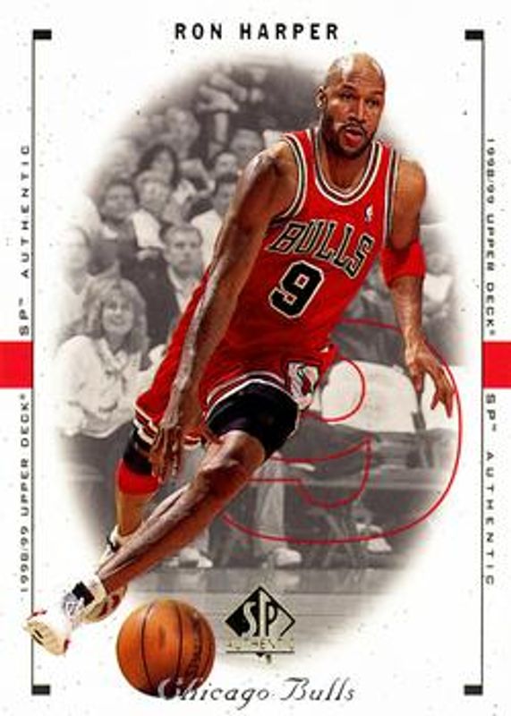 Ron Harper 1998 SP Authentic #21 Base RAW