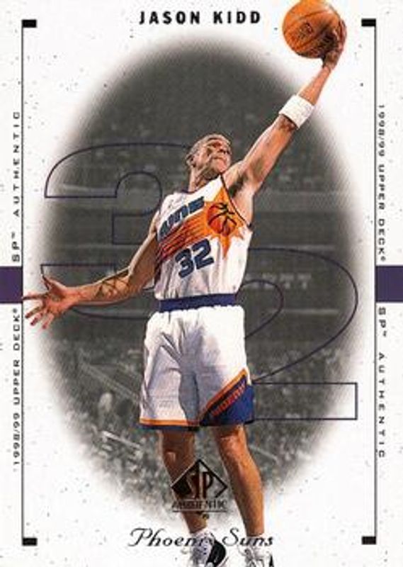Jason Kidd 1998 SP Authentic #66 Base RAW