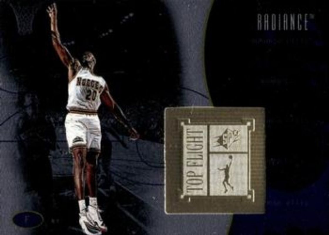 LaPhonso Ellis 1998 SPx Finite #196 Radiance /5000 RAW