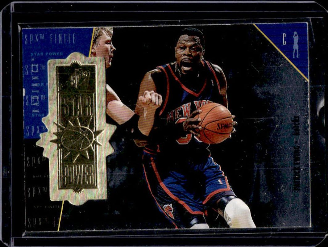 Patrick Ewing 1998 SPx Finite #137 Radiance /5000 RAW