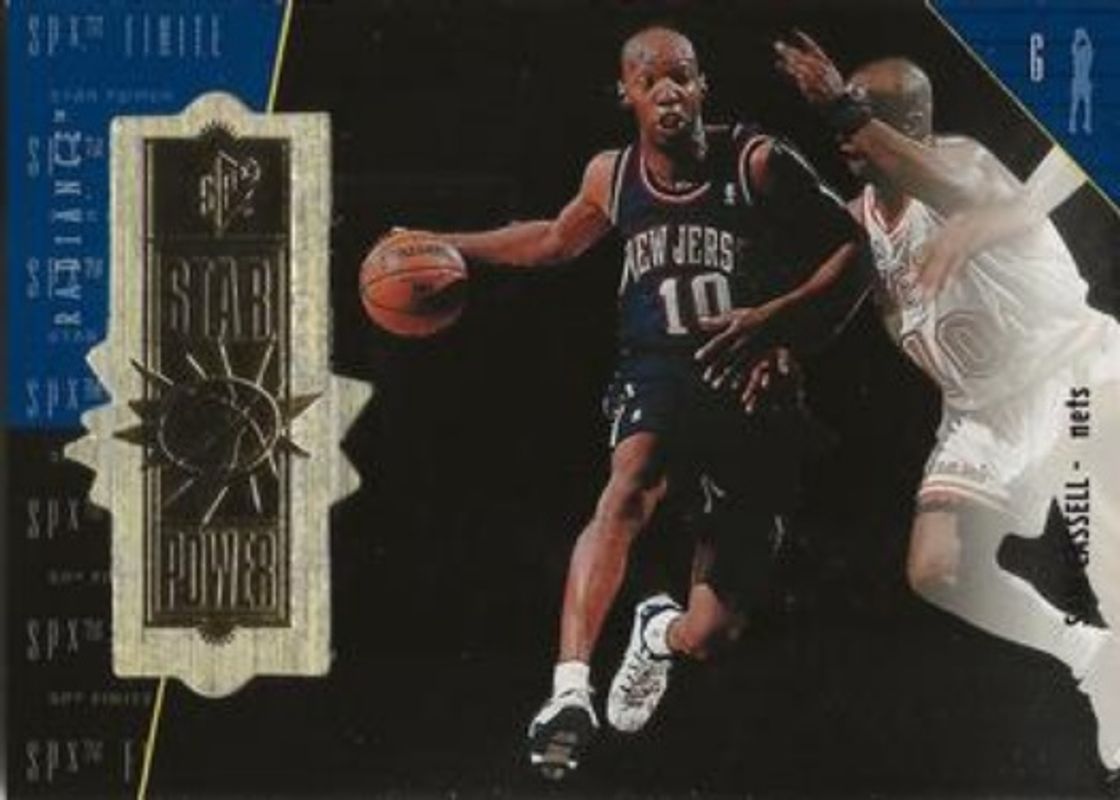 Sam Cassell 1998 SPx Finite #119 Radiance /5000 RAW