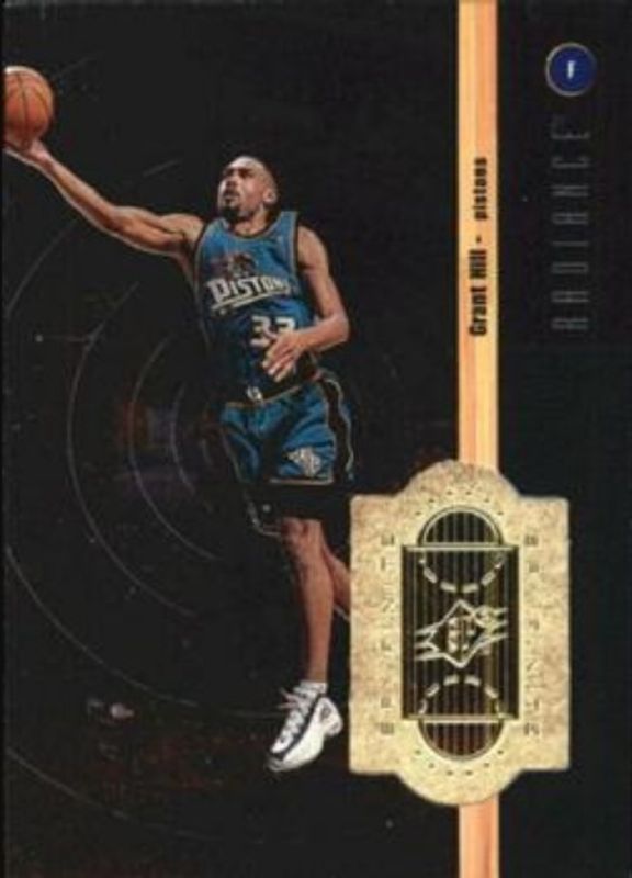 Grant Hill 1998 SPx Finite #77 Radiance /5000 RAW