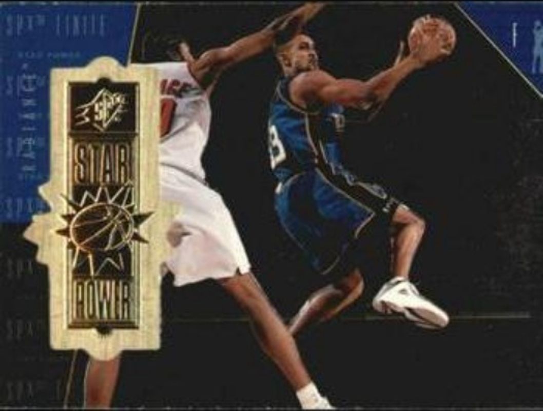 Grant Hill 1998 SPx Finite #94 Radiance /5000 RAW