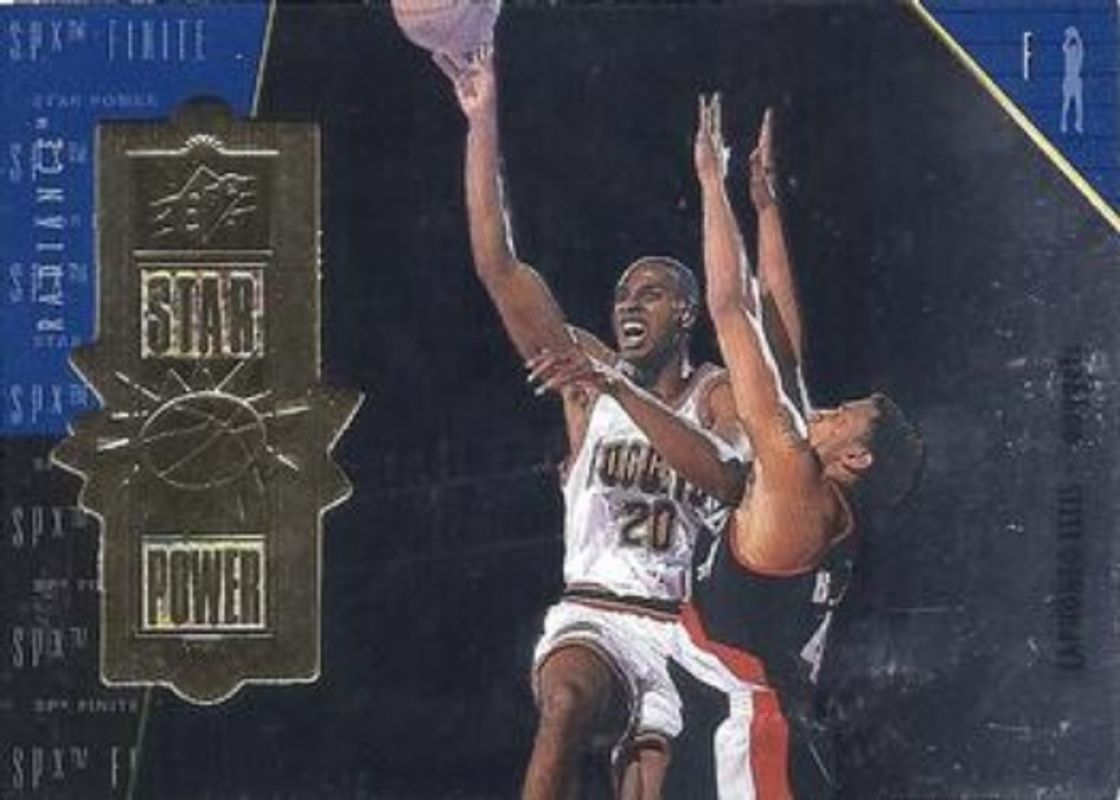 LaPhonso Ellis 1998 SPx Finite #134 Radiance /5000 RAW