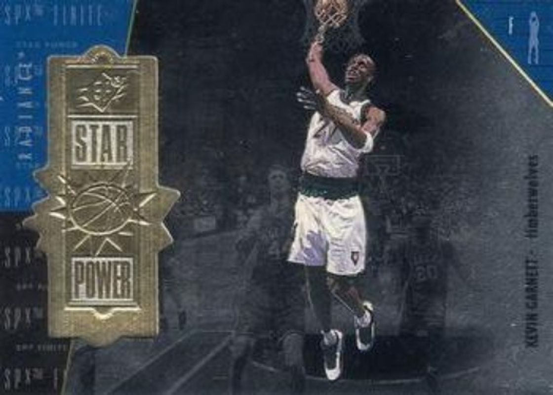 Kevin Garnett 1998 SPx Finite #114 Radiance /5000 RAW