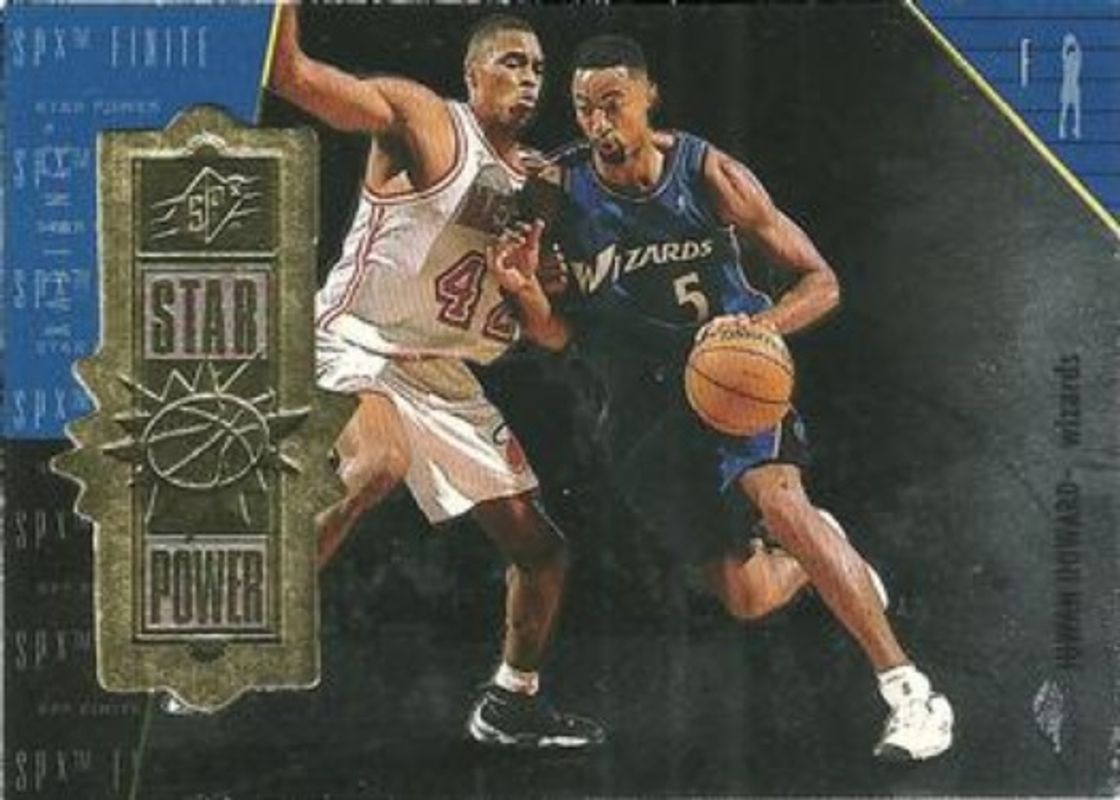 Juwan Howard 1998 SPx Finite #92 Radiance /5000 RAW