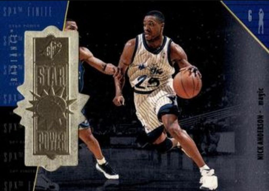 Nick Anderson 1998 SPx Finite #111 Radiance /5000 RAW