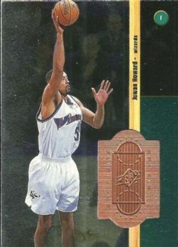 Juwan Howard 1998 SPx Finite #76 Base /10000 RAW