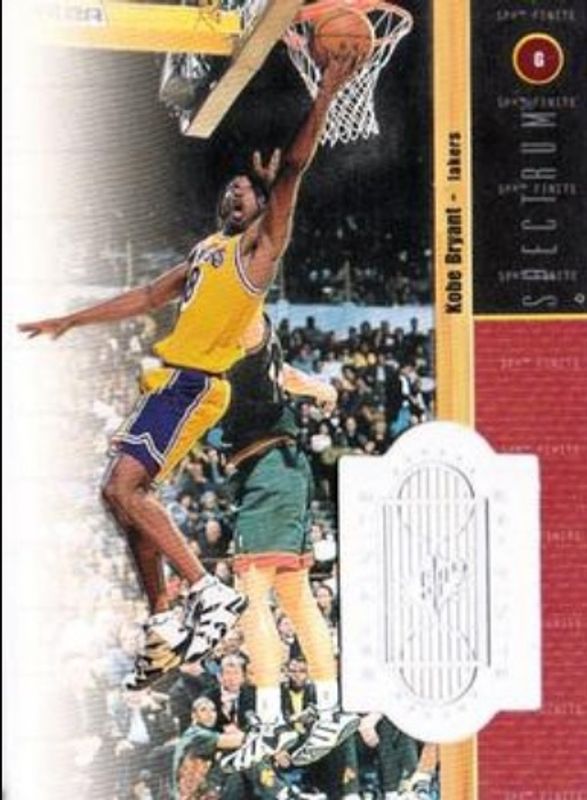 Kobe Bryant 1998 SPx Finite #50 Spectrum /350 RAW