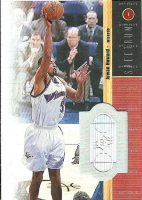 Juwan Howard 1998 SPx Finite #76 Spectrum /350 RAW