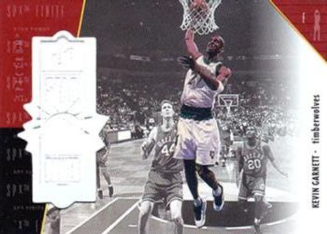 Kevin Garnett 1998 SPx Finite #114 Spectrum /350 RAW