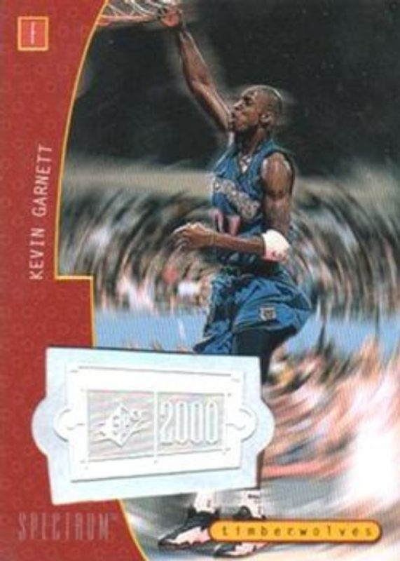 Kevin Garnett 1998 SPx Finite #168 Spectrum /350 RAW