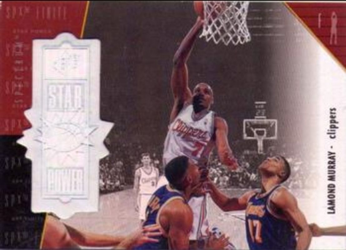 Lamond Murray 1998 SPx Finite #106 Spectrum /350 RAW
