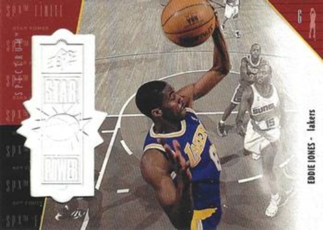 Eddie Jones 1998 SPx Finite #101 Spectrum /350 RAW