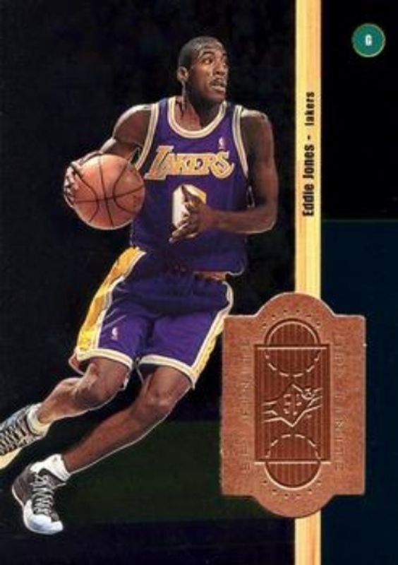 Eddie Jones 1998 SPx Finite #19 Base /10000 RAW