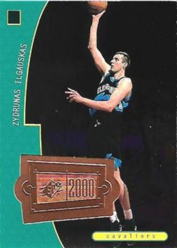 Zydrunas Ilgauskas 1998 SPx Finite #162 Base /10000 RAW