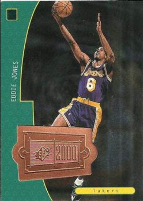 Eddie Jones 1998 SPx Finite #156 Base /10000 RAW