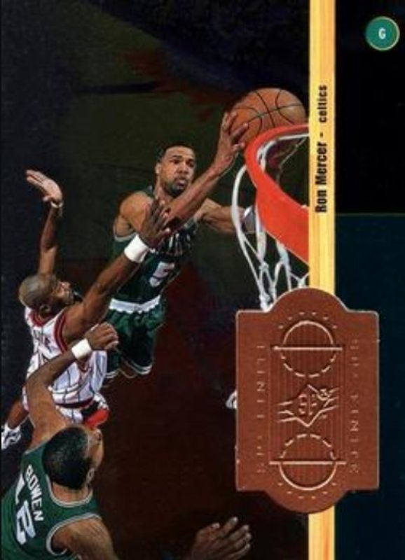 Ron Mercer 1998 SPx Finite #64 Base /10000 RAW