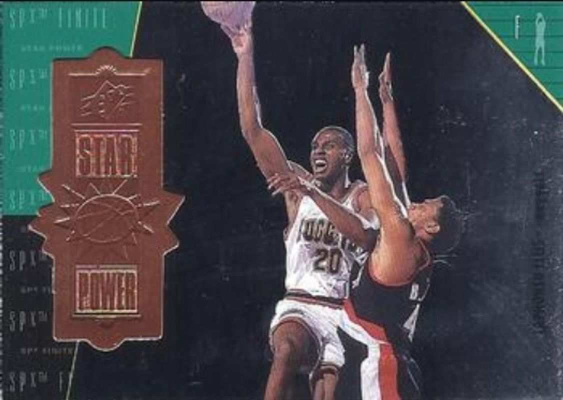 LaPhonso Ellis 1998 SPx Finite #134 Base /10000 RAW
