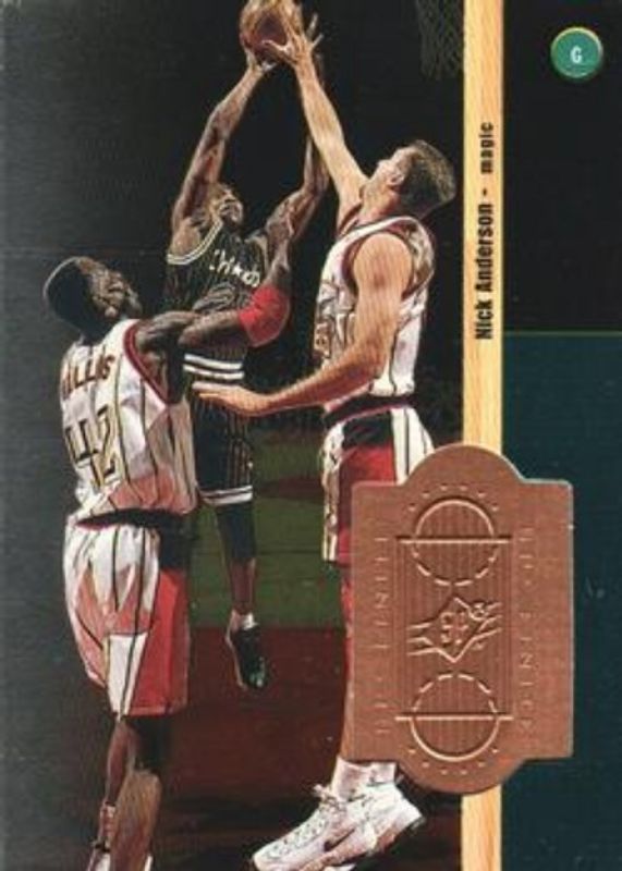 Nick Anderson 1998 SPx Finite #62 Base /10000 RAW