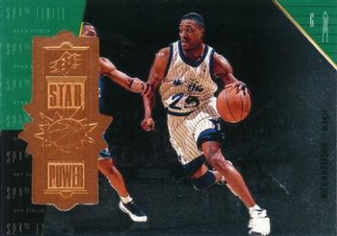 Nick Anderson 1998 SPx Finite #111 Base /10000 RAW