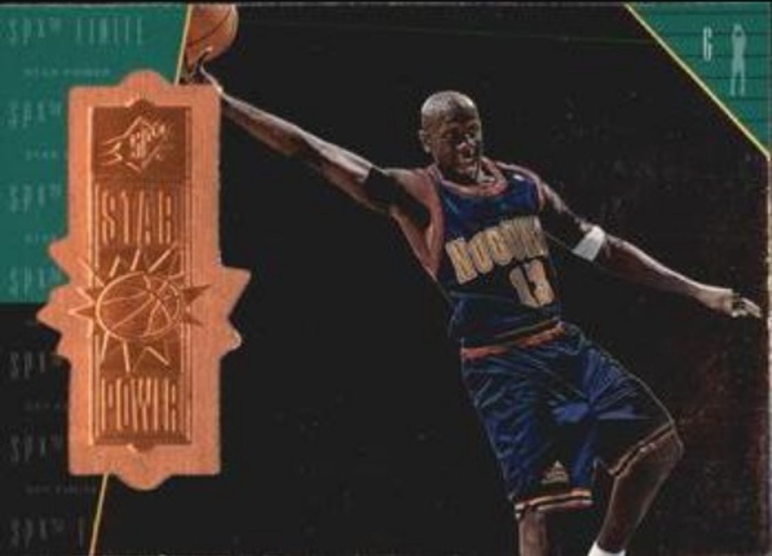 Bobby Jackson 1998 SPx Finite #98 Base /10000 RAW